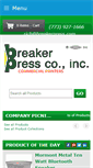 Mobile Screenshot of breakerpress.com